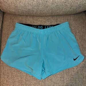 Turquoise Nike Dri-Fit Shorts